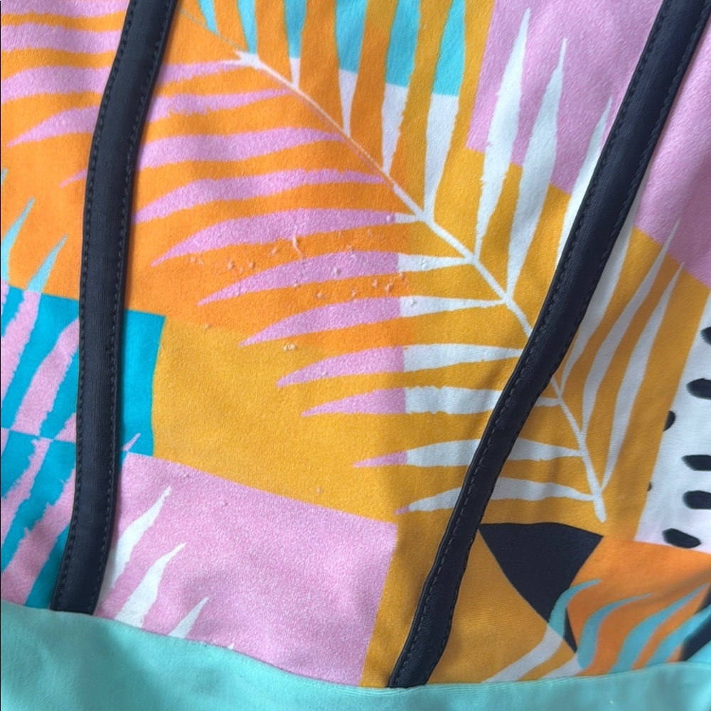 Body Glove Multicolor Tropical One Piece Swimsuit - Picture 6 of 6